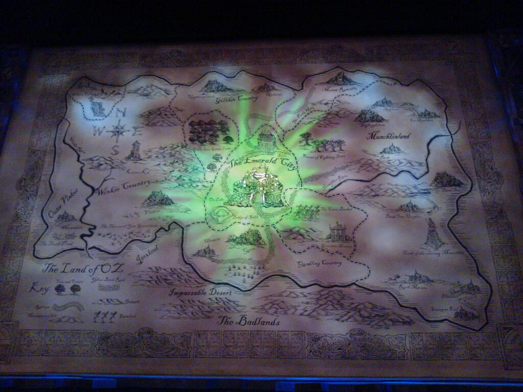 Stage Curtain for the Wicked Tour at Leeds Grand Theatres